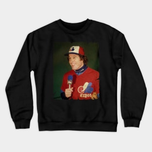 Gary Carter in Montreal Expos Crewneck Sweatshirt